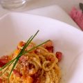 Spaghetti alla carbonara di zucca
