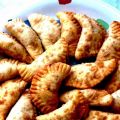 Tortelli di pasta matta fritti allo speck,[...]