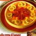 TORTA ALLA CREMA DI BANANE