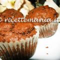 Muffin al cioccolato con gocce