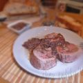 Rollè di vitello con crema di cipolle