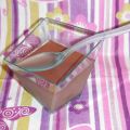 Panna cotta al caffè e cioccolato fondente