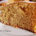 Torta alle pesche con zucchero 