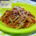 Pennette con ragù di legumi