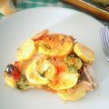 RAZZA CON PATATE AL FORNO