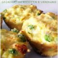Sformatini di ricotta e verdure