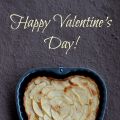 Un cuore di mela e amaretti