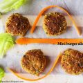 Mini burger alle lenticchie