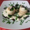Filetto di nasello / merluzzo in salsa di noci