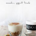 muesli e yogurt brulè