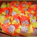 Praline dal cuore morbido al pandoro