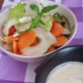Salsa allo yogurt (di soia) per insalata