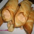 Cannoncini di sfoglia al salmone