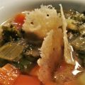 Zuppa di verdure con scarola, riccia e cialde[...]