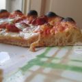 Pizza come in pizzeria con licoli