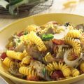 Fusilli con cipolle e pancetta