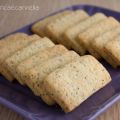 Biscotti ai semi di vaniglia e di papavero