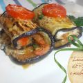 Involtini di Rombo e melanzane.
