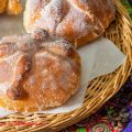 Pan de muerto messicano