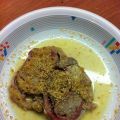 
Rolata di tacchino in salsa di nocciole