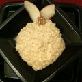 Il risotto taleggio e pere