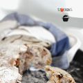 Pane senza impasto alle noci e uvetta