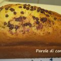 Plum Cake con cioccolato fondente