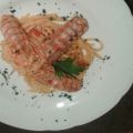 Linguine con canocchie o cicale di mare