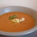 vellutata di zucca e patate con le castagne