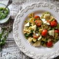 FARFALLE INTEGRALI CON PESTO DI RUCOLA,[...]