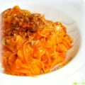 TAGLIATELLE ARANCIATE E RAGU'
