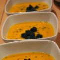 Crema di zucca carote e zenzero