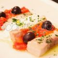 LUI: Pesce spada burrata e pomodoro