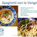 Venerdì...PESCE! Spaghetti con le vongole.