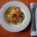 Pasta zucca e pancetta