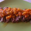 Bollito con salsa di peperoni