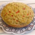 Focaccia peperoni e cipolla