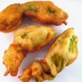 Fiori di zucchina in pastella