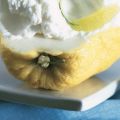 Coppa di limone con gelato