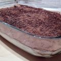TIRAMISU' CON RICOTTA E NOCCIOLE