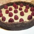 Crostata al cacao con crema alla vaniglia e[...]