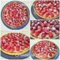 Torta di lamponi e amaretti