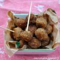 Polpette con limone, arancia e timo