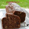 Pandolce al cioccolato, noci e prugne secche
