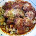 gnocchi al ragu` di polpette