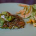 Fiori di zucchina ripieni di stracchino