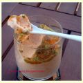 Mousse gelato meringata di albicocche