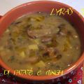 Zuppa di patate e funghi