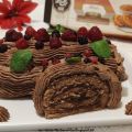 Tronchetto Praliné al cacao e frutti di bosco