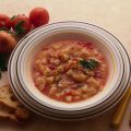 Zuppa ricca con merluzzo